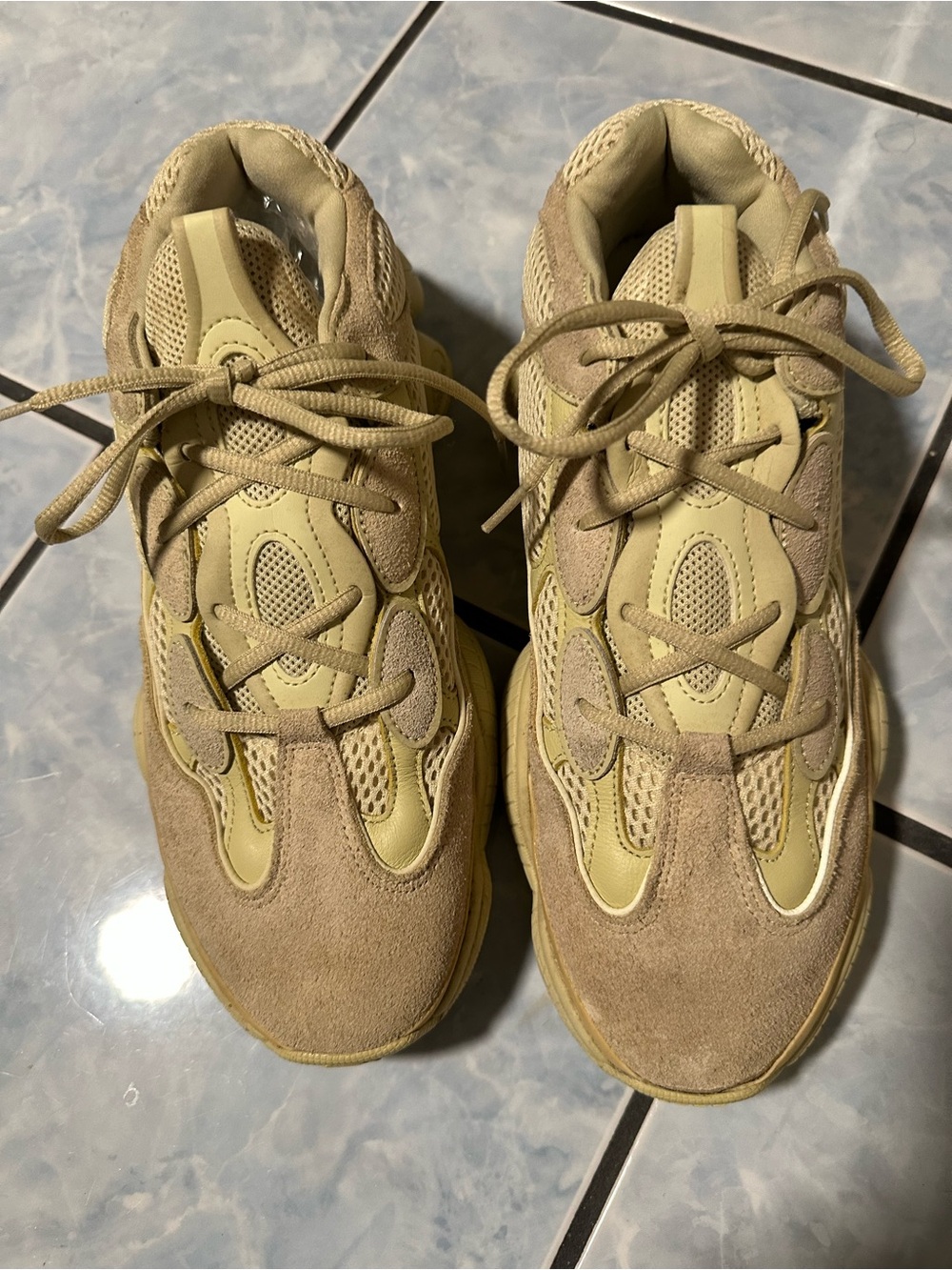 AUTHENTIC MEN ADIDAS YEEZY 500 size 11.5 NO BOX USED SEE PICS